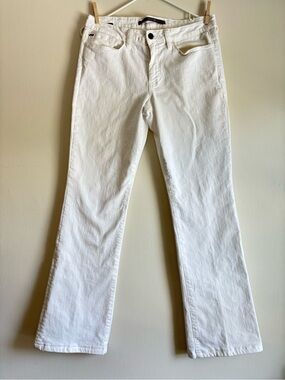 Joe's Jeans White High Waist Bootcut Jeans